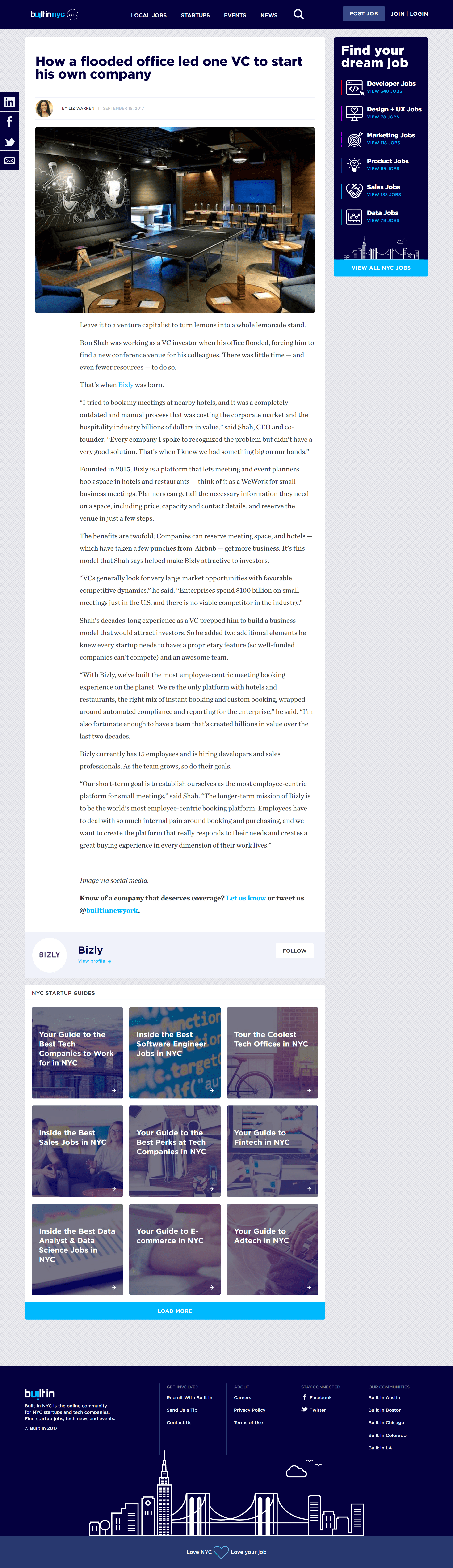 How a flooded office led to a company.png